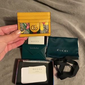 GUCCI supreme card case